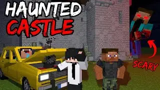 MINECRAFT HAUNTED CASTLE 🏠 ! Horror video in hindi