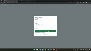 Simple Register and Login - React, Node.js, Express, MongoDB