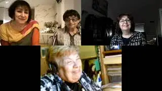 ARCC Quarantine Zooming: Talk, pictures & sculptures with painter Galina Bleich & her mother-model.