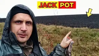 Находки на каждом шагу.Обнаружил не битое место,супер коп с minelab equinox 800