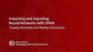 Importing and Exporting Neural Networks with ONNX
