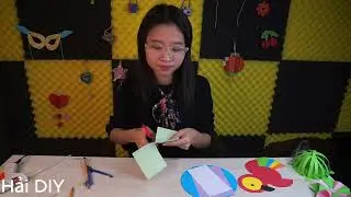 Hướng dẫn làm bức tranh trang trí phong cảnh dưới nước siêu đẹp | Hải DIY