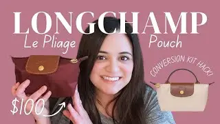 $100 Longchamp Bag Everyone's Talking About | What Fits | Crossbody Conversion Kit | Zoomoni
