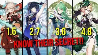 What SECRETS do the final character of each version hold? | Genshin Impact
