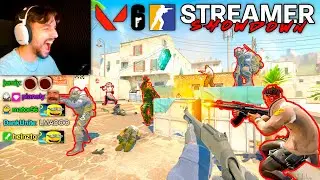 CS2 vs. VALORANT STREAMER SHOWDOWN