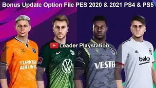 Bonus Update Option File PES 2020 & 2021 PS4 PS5
