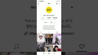 Bts'in Tik Tok'ta beğendiği videolar açılmış