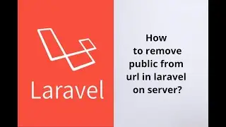 How to remove public from Laravel  project url [part-2]