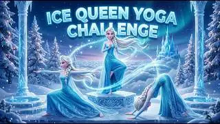 Kids Yoga with Ice Queen ❄️ Build Confidence, Focus & Balance Fun Yoga Adventure! Elsa