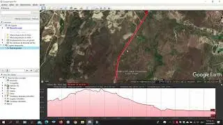 Perfil longitudinal de terreno en Google Earth