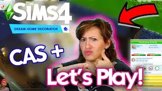The Sims 4 - New - Game - PACK - Dream Home Decorator - CAS - Overview - LET'S PLAY - 2021