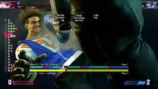 guile midscreen punish comparisons 3 bar, 6 bar