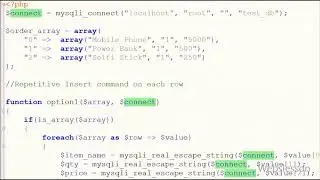 How to Enter PHP Array within MySQL Database