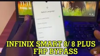 Infinix smart 8 / 8 plus{ X6626D } FRP bypass. By one click tool for all SPD chipsets. 2025|30|01