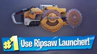 Knock Down Timber Pines with a Ripsaw Launcher Location - Fortnite