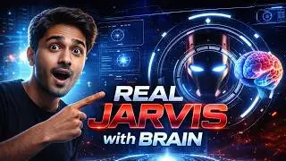 This AI Works Like JARVIS 😳 have Brain 🧠 also 🤯 (Python Project) 🔥❤️‍🔥 | Real Jarvis With Brain