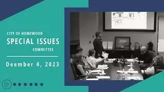Homewood Special Issues Committee 12/04/23