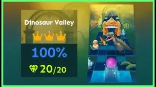 「Rolling Sky」Dinosaur Valley「Main Level 57」| ★★★★★