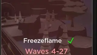 How to beat Frezzeflame in Tower Blitz