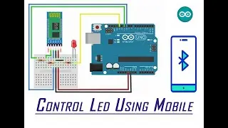 HC - 05 Bluetooth module project || Control LED using Mobile || Sabse aasan tarika ||
