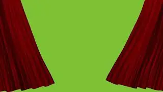 Opening Curtain | FREE | NO COPYRIGHT | GREEN SCREEN |