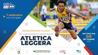 26° Campionato nazionale di atletica CSI | Sabato pomeriggio