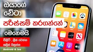 Delete වුණාට බය වෙන්න එපා. මේ ටික දැනගෙන ඉන්න | Protect Your Data Before Delete or Leak