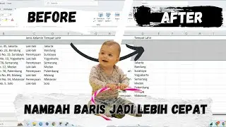 Cara Menambahkan Baris di Excel dengan Lebih Cepat - Tidak Jaman Lagi Satu-Satu!