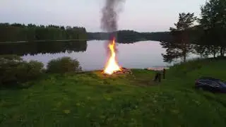 juhannuskokko 2022 . midsummer bonfire