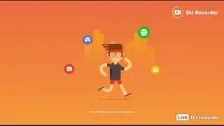 Моя Minecraft прямая трансляция с использованием DU Recorder