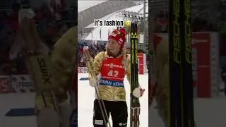 remember the iconic golden jackets of the WCH in Oslo Holmenkollen 2016? 👀 #biathlon #fashion