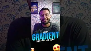 3 Best Gradient Websites for You 🤩 #qadirsgraphics