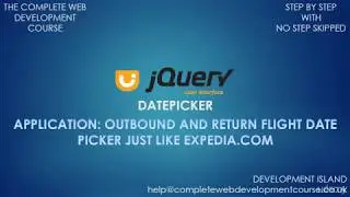 113 Date Picker   Activity Outbound and return Flight Date Picker just like Expedia