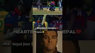 Nepal cricket 💔 
