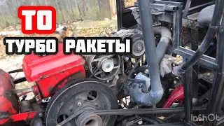Замена масла и топливного фильтра на тракторе