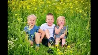 familie fotoshoot in het park