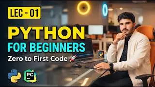 Python Programming Tutorial - Lecture 1: History, Uses, PyCharm Installation & Hello World