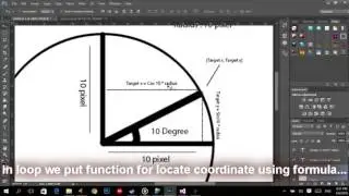 C# - How to draw circle using calculation .Cos And Sin.