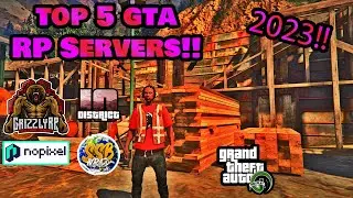 Top 5 Best GTA5 Roleplay Servers (2023) How to Join the MOST POPULAR GTA 5 Serious RP Servers! PT.3