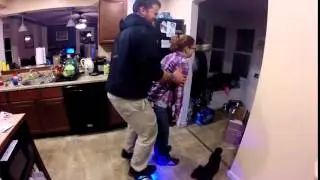 Hoverboard dry hump ( busted )