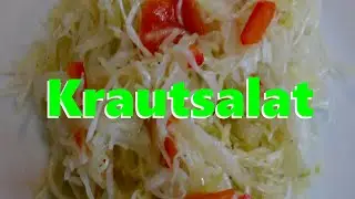 Krautsalat selber machen !