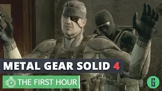 Metal Gear Solid 4: Guns of the Patriots Gameplay — The First Hour 🕐 [No commentary]