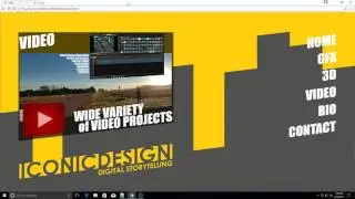 iconic design responsive website demo