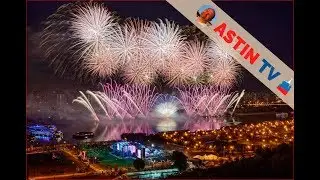 Moscow.  fireworks festival.  A work of art!