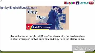 аудио книги на английском - One Day с субтитрами