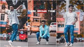 New Dark Brown Tone Lightroom Mobile editing tutorial 2022 🔥 | Download (DNG) Preset Free - QKP