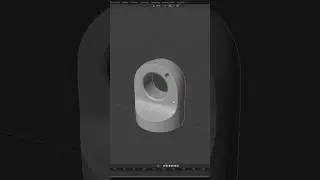 Sport Bottle Lid Modeling in Blender  #3dmodeling #3dmodelingtutorial #shorts