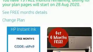 HP INSTANT INK PROMO CODE