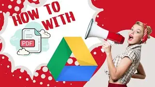 How to make  PDF with Google drive 😀 | #PDF #GoogleDrive