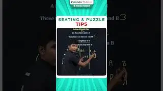 Seating & Puzzle Tricky Tips 💯💥